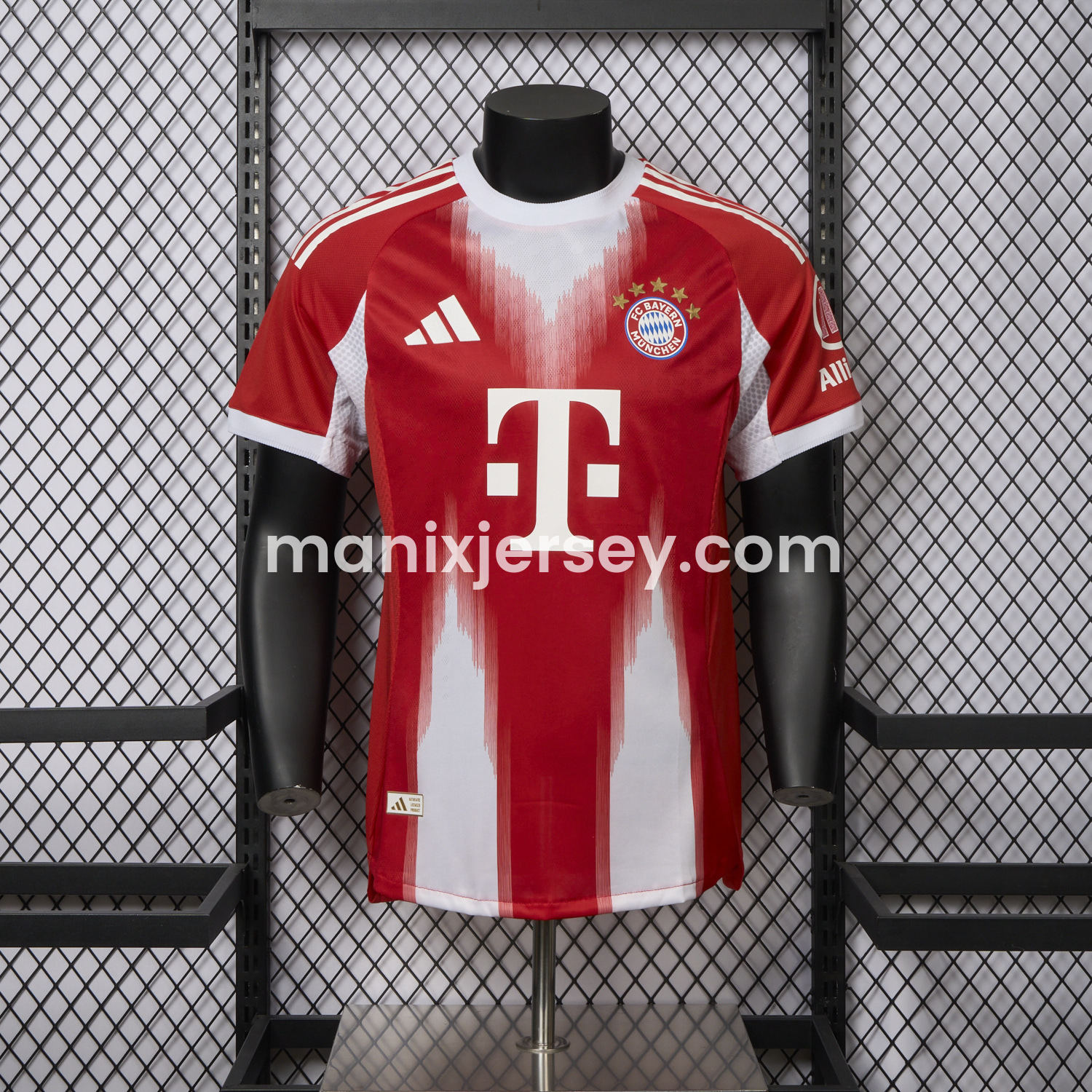 Bayern Munich 25-26 Pattern M Home Jersey(New Leaked Version) - Player Version - ManixJersey