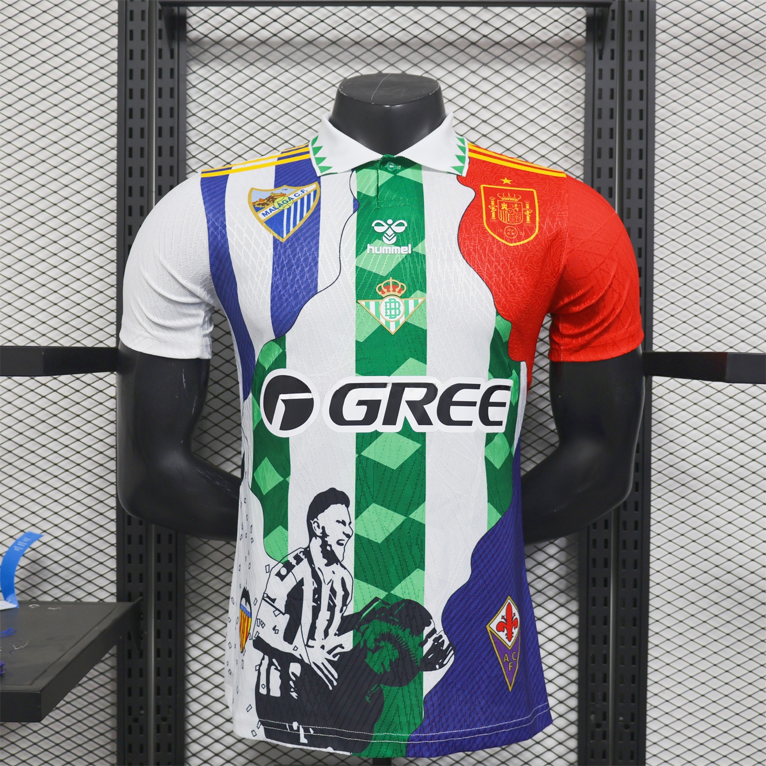 Joaquín 25-26 Career Commemorative Jersey - Player Version - Real Betis Spain Malaga Fiorentina - ManixJersey